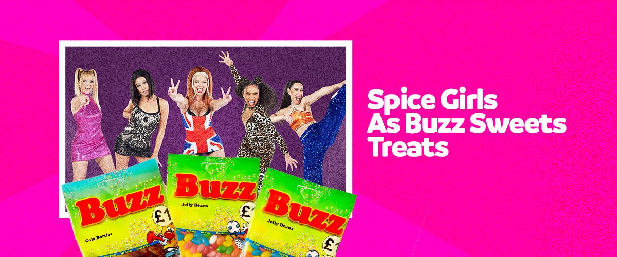 Spice Girls As Buzz Sweets Treats