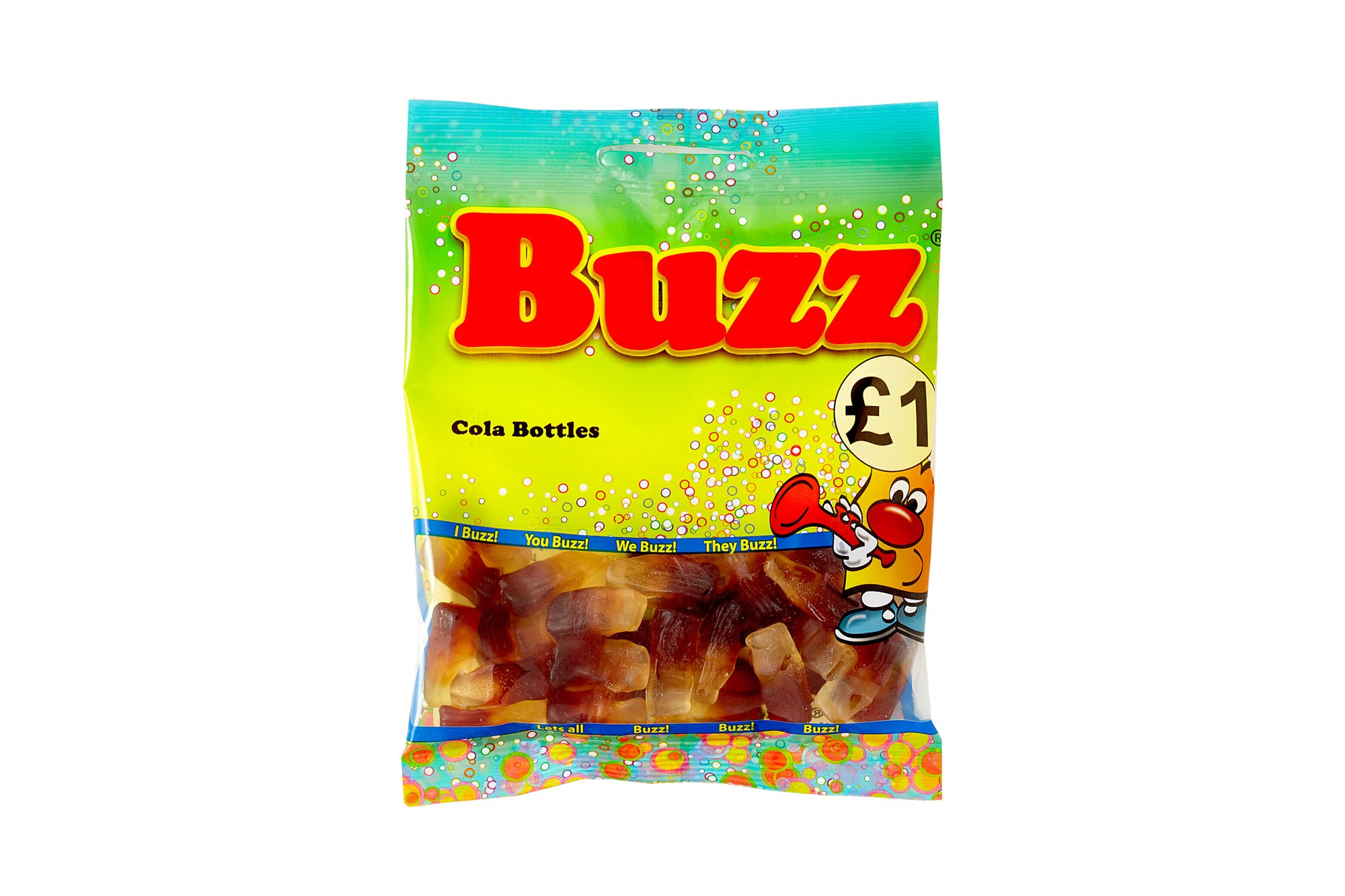 Buzz Sweets Cola Bottles | Share Pack