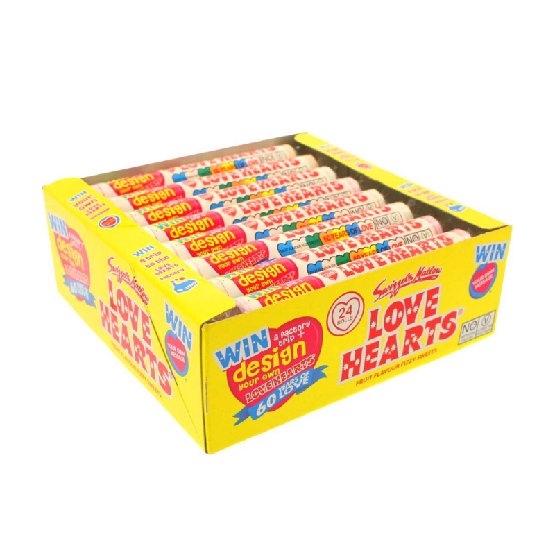 Swizzels Matlow Love Hearts Minis - caramelle frizzanti da 76g - American Uncle Swizzels Matlow Love Hearts Minis - caramelle frizzanti da 76g - American Uncle