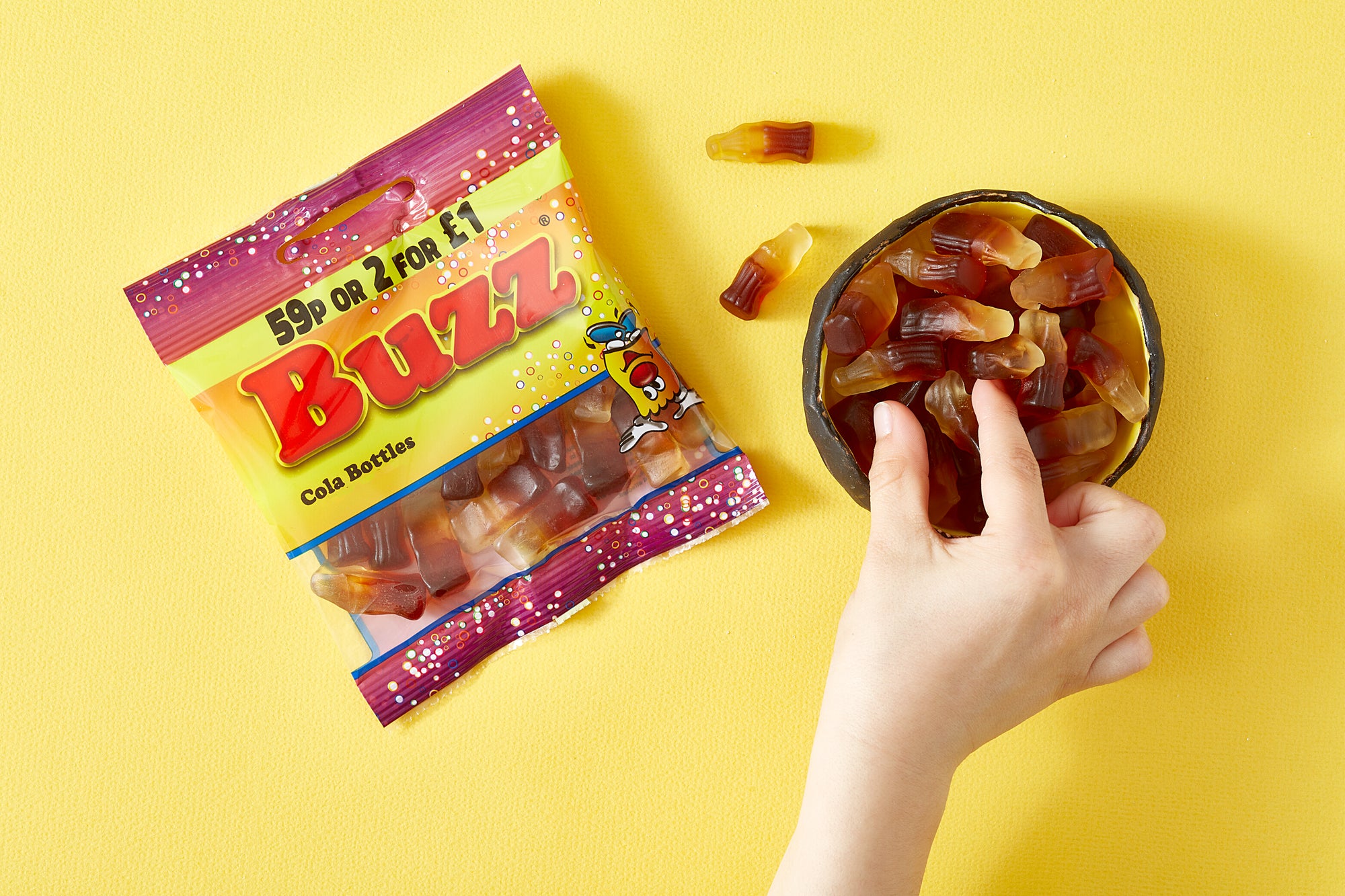 Buzz Sweets Cola Bottles | Kids Bags