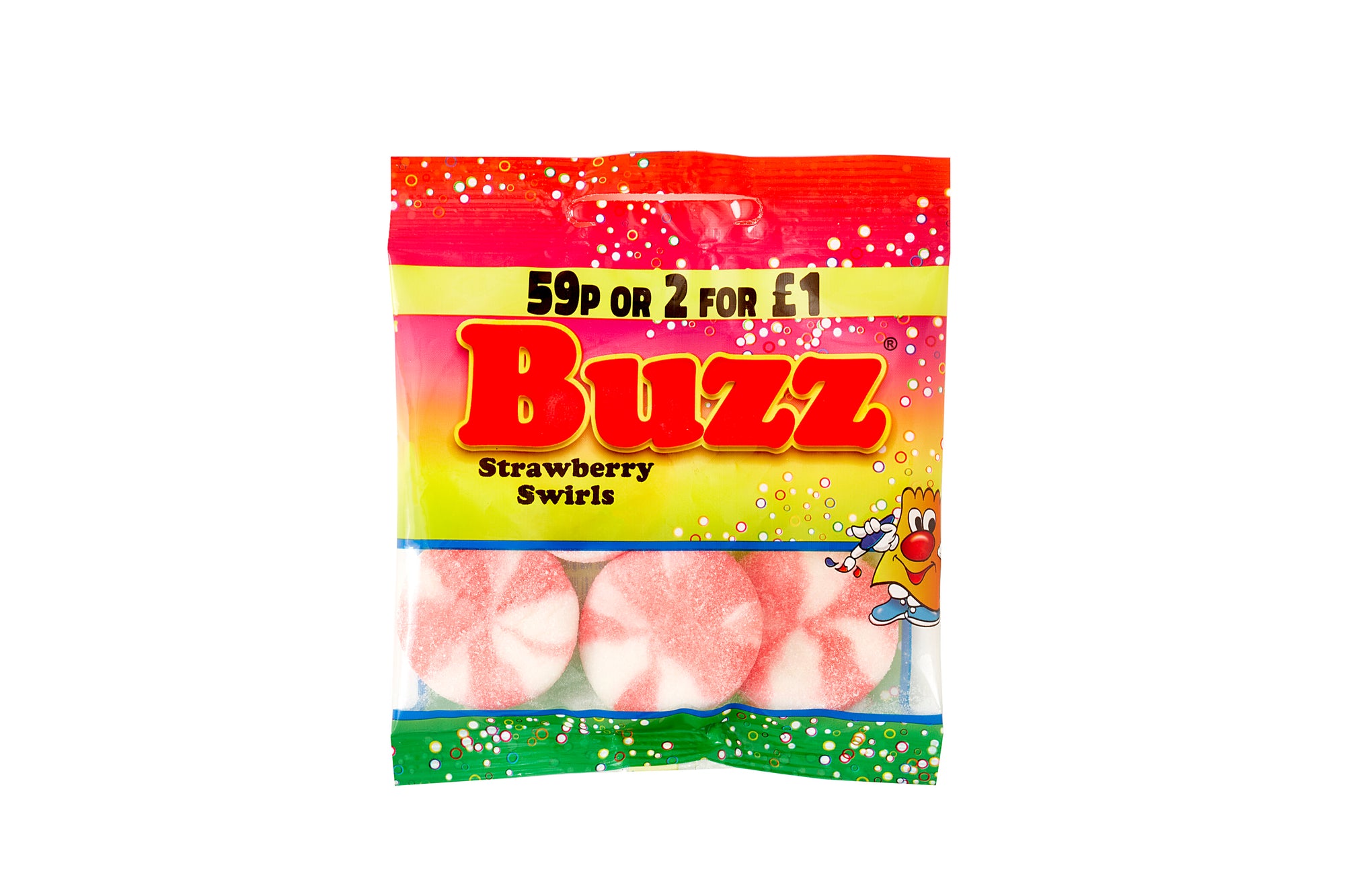 Buzz Sweets Strawberry Swirls | Kids Bags