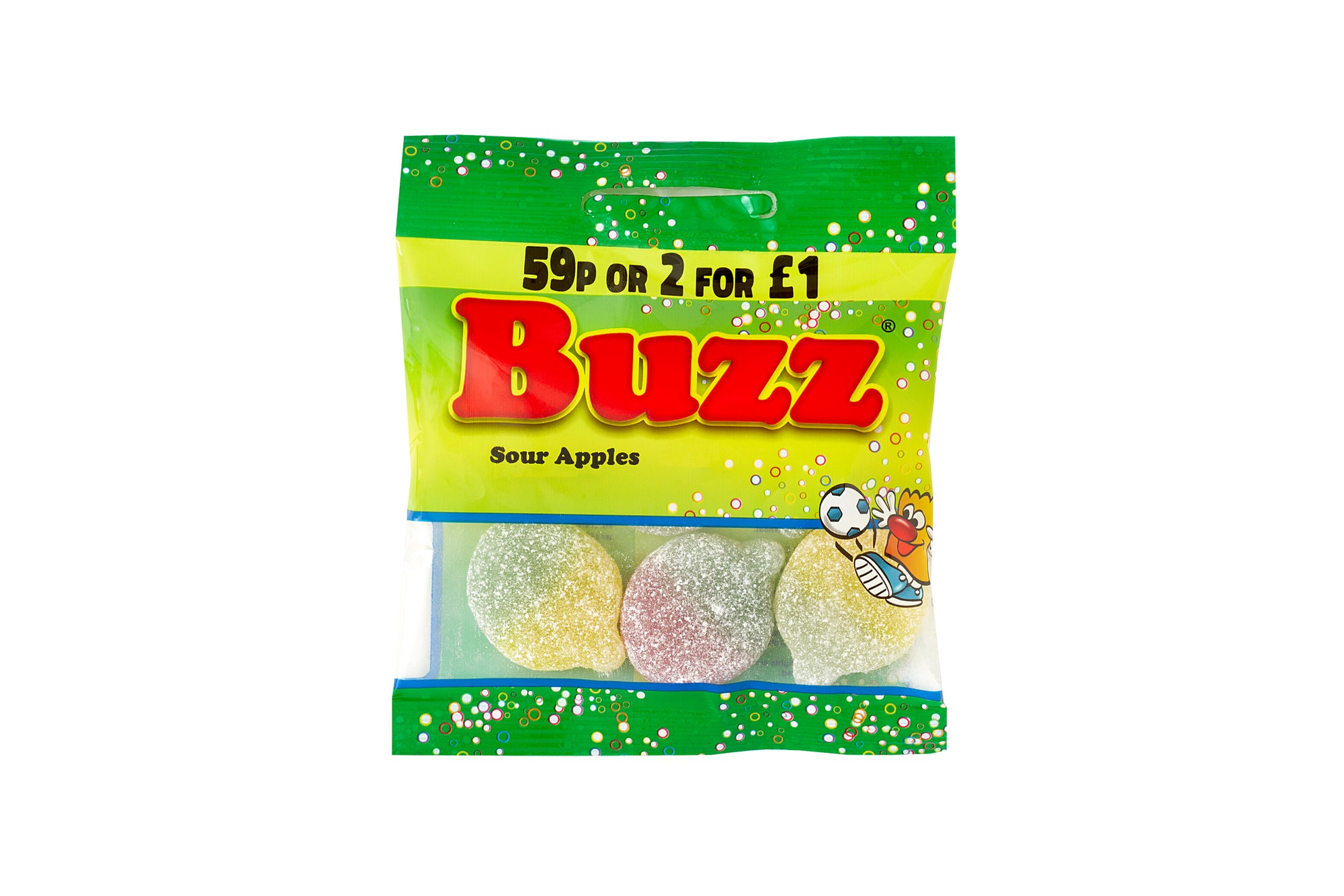 Buzz Sweets Sour Apples | Kids Bags
