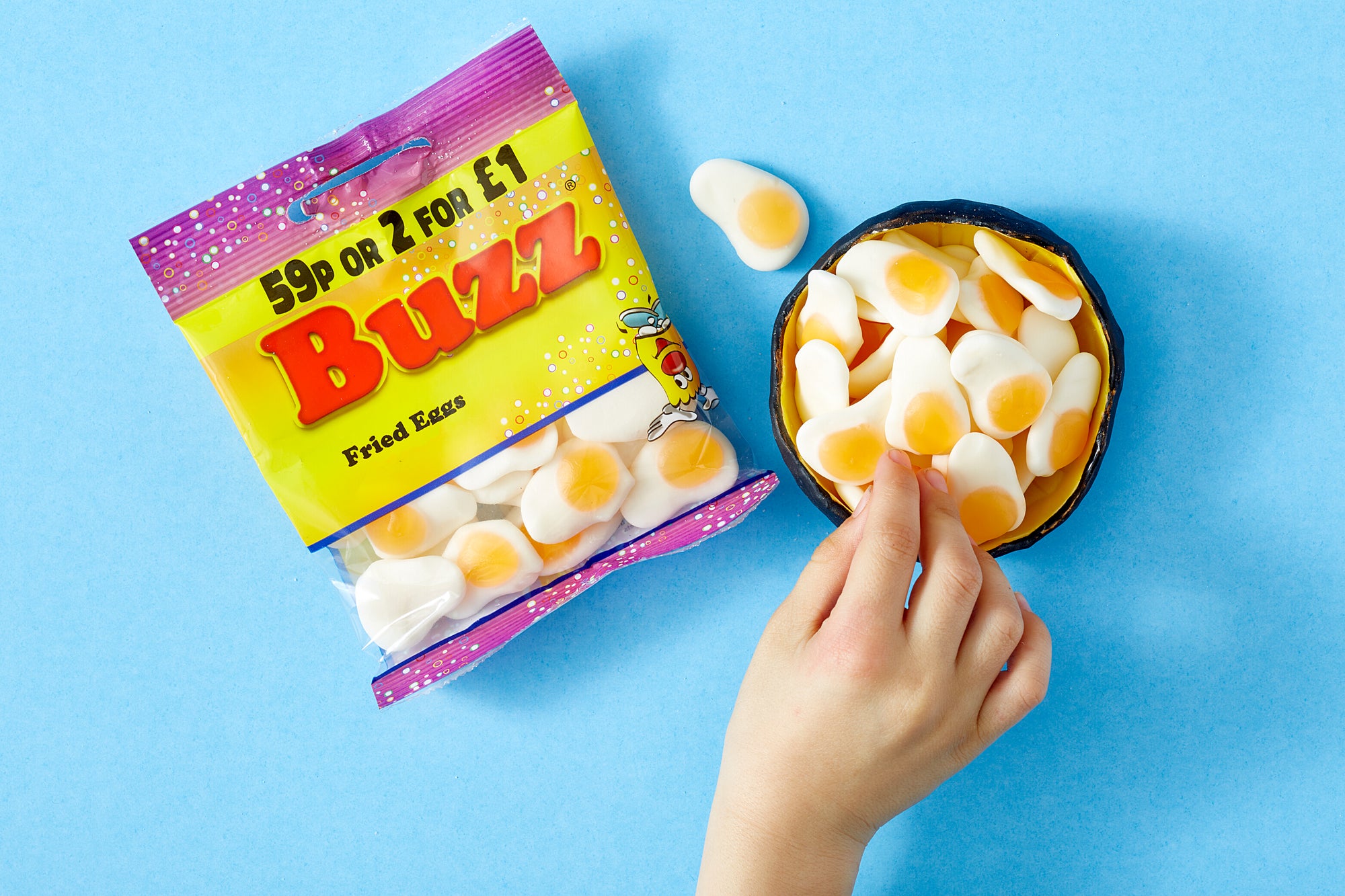Buzz Sweets Fried Eggs | Kids Bags