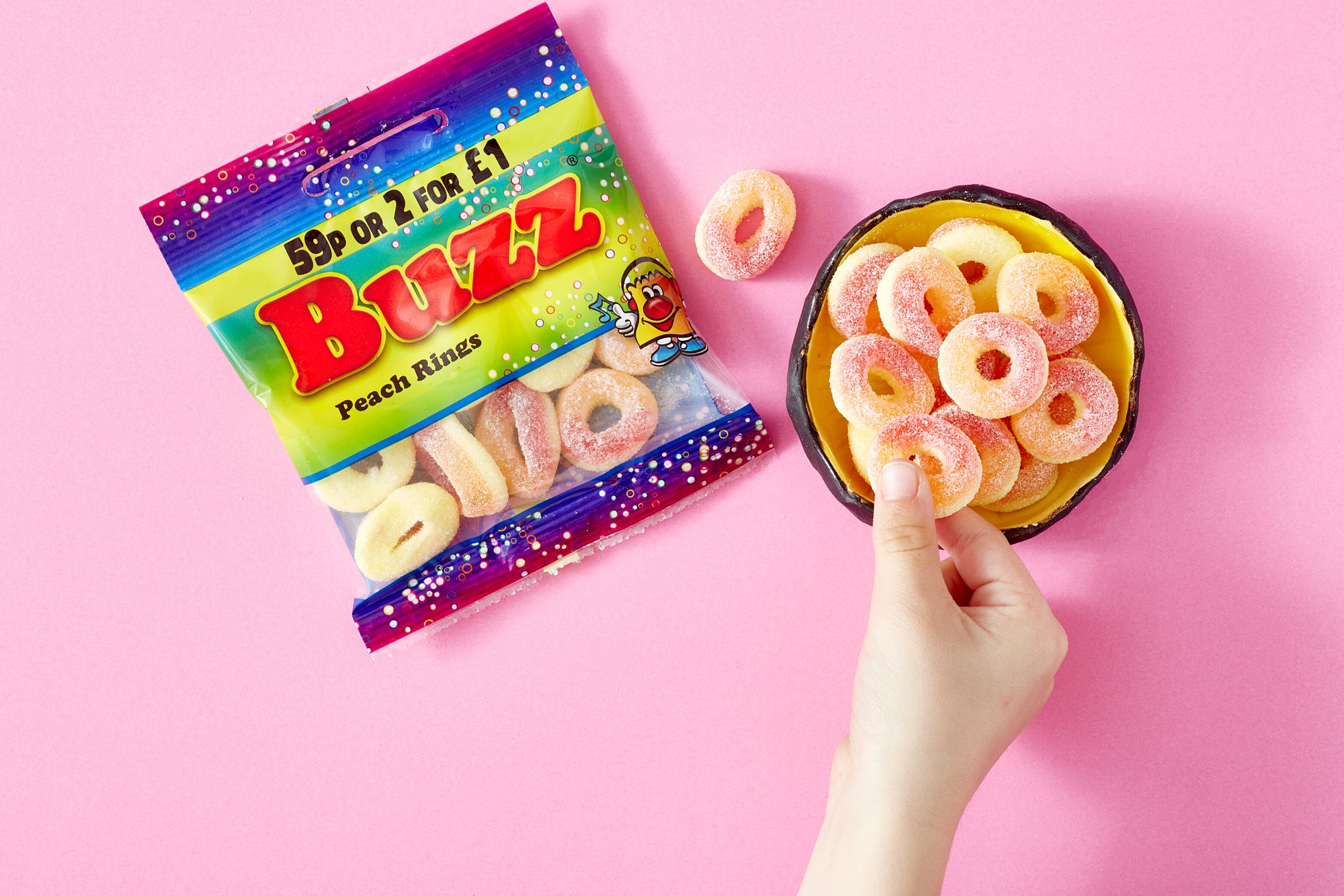 Buzz Sweets Peach Rings | Kids Bags