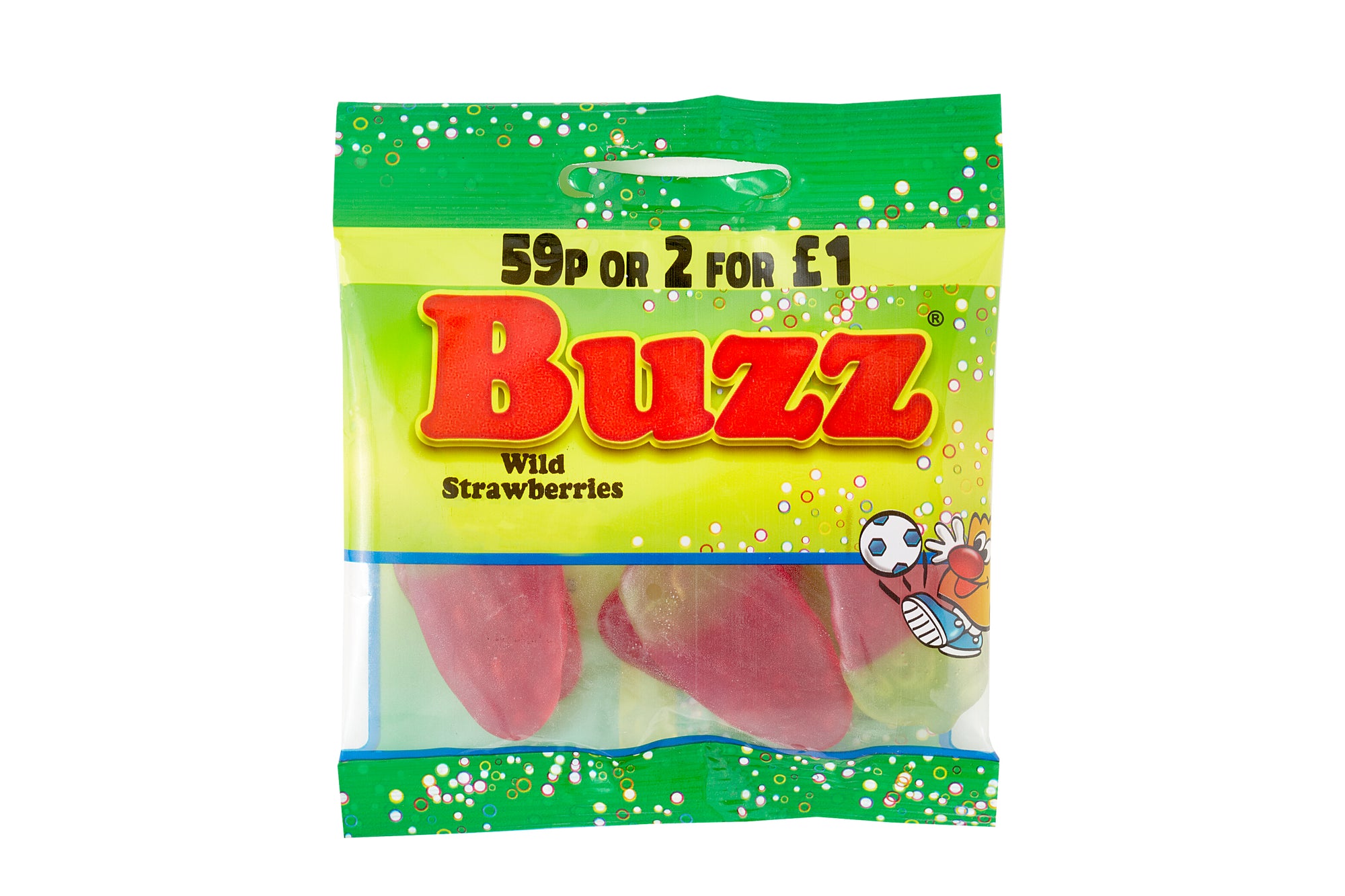 Buzz Sweets Wild Strawberries | Kids Bags