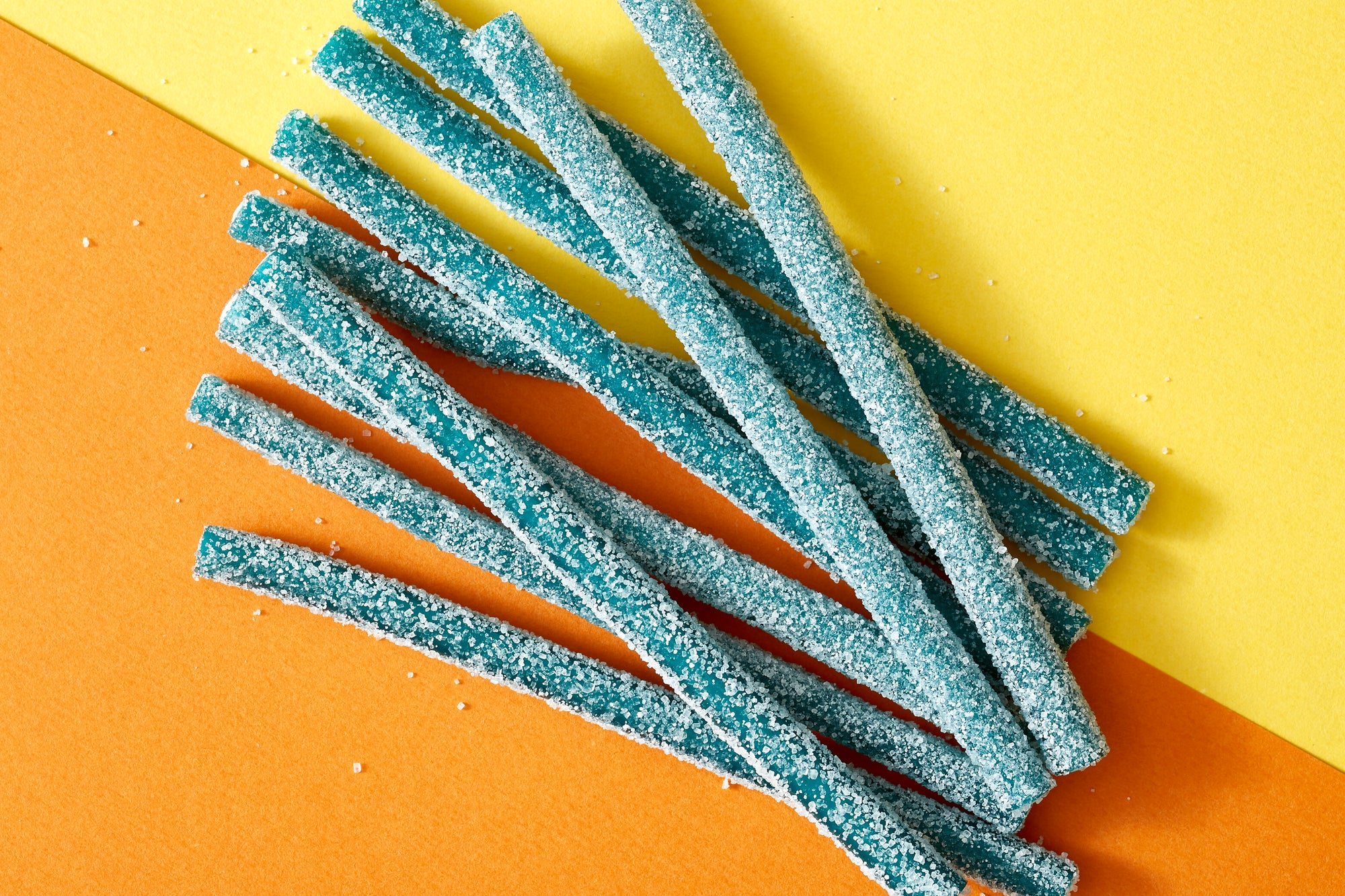 Buzz Sweets Fizzy Blue Raspberry Pencils