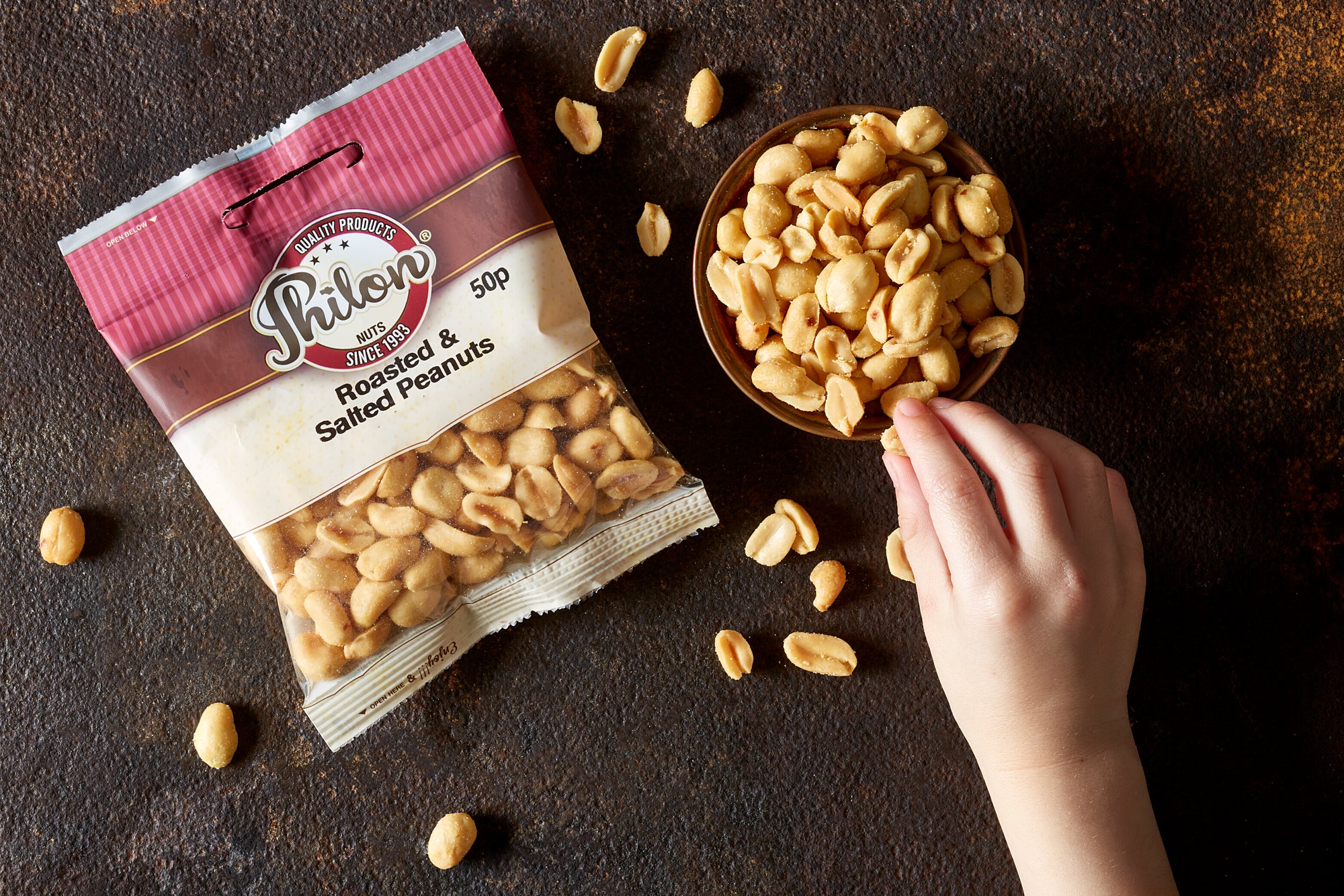 Philon Roasted Salted Peanuts