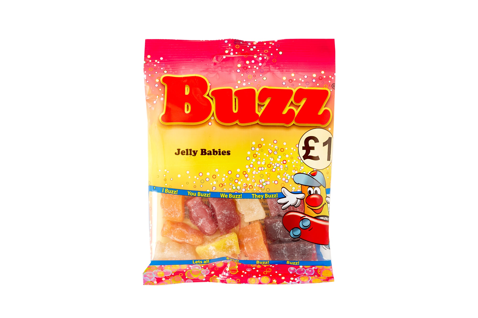 Buzz Sweets Jelly Babies | Share Pack