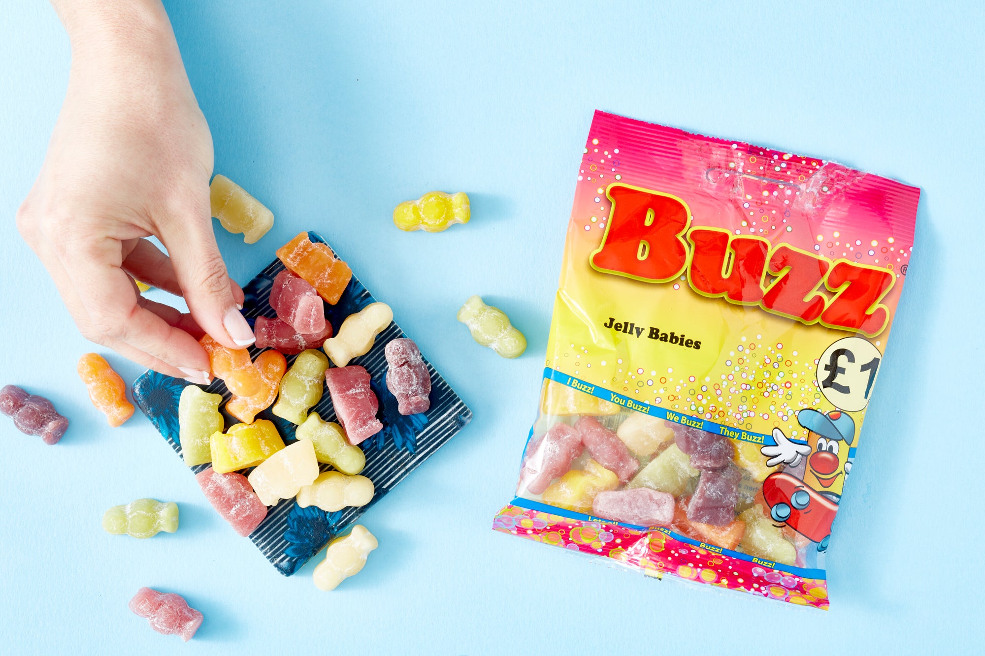 Buzz Sweets Jelly Babies | Share Pack