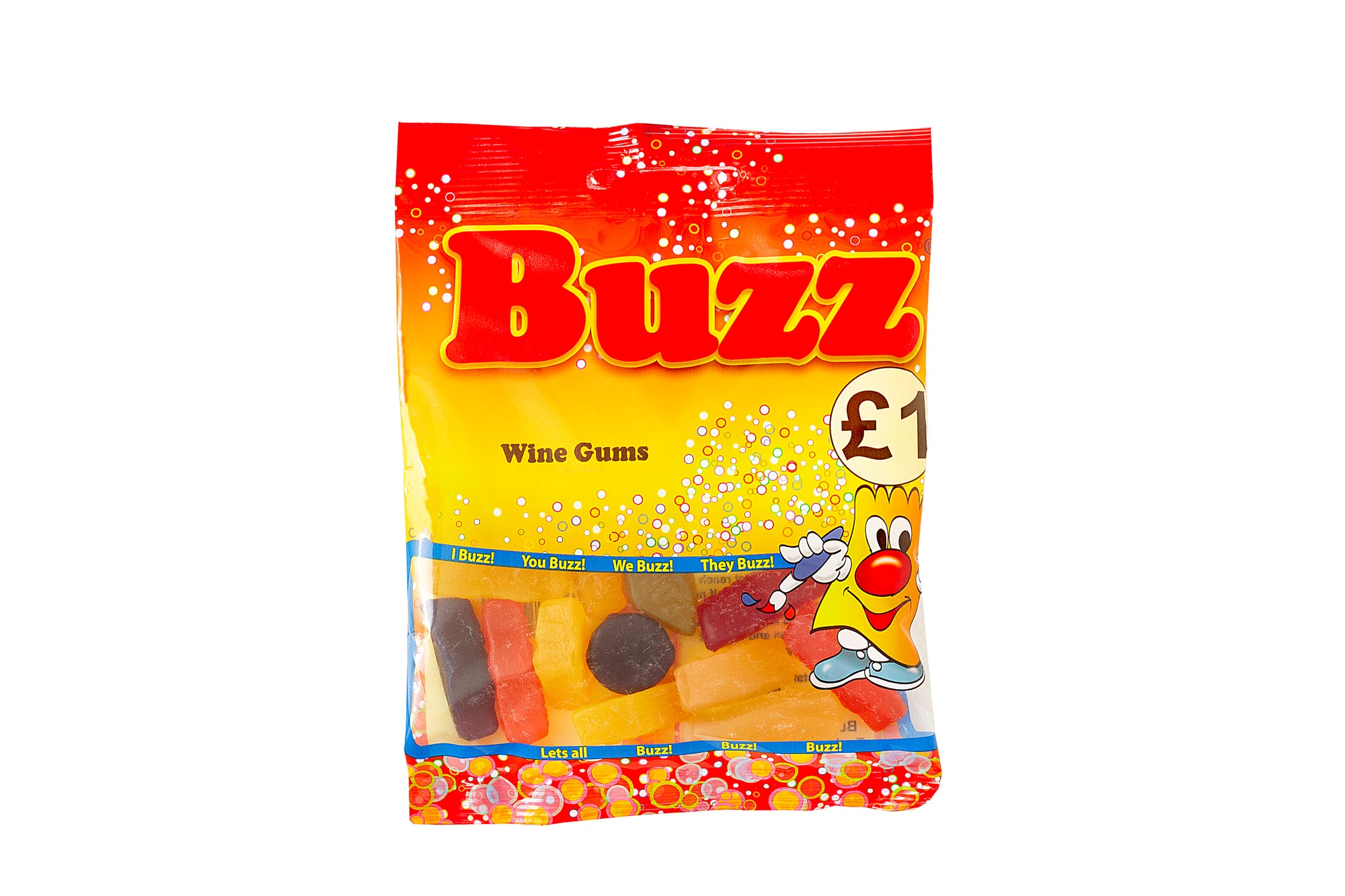 Buzz Sweets Wine Gums | Share Pack