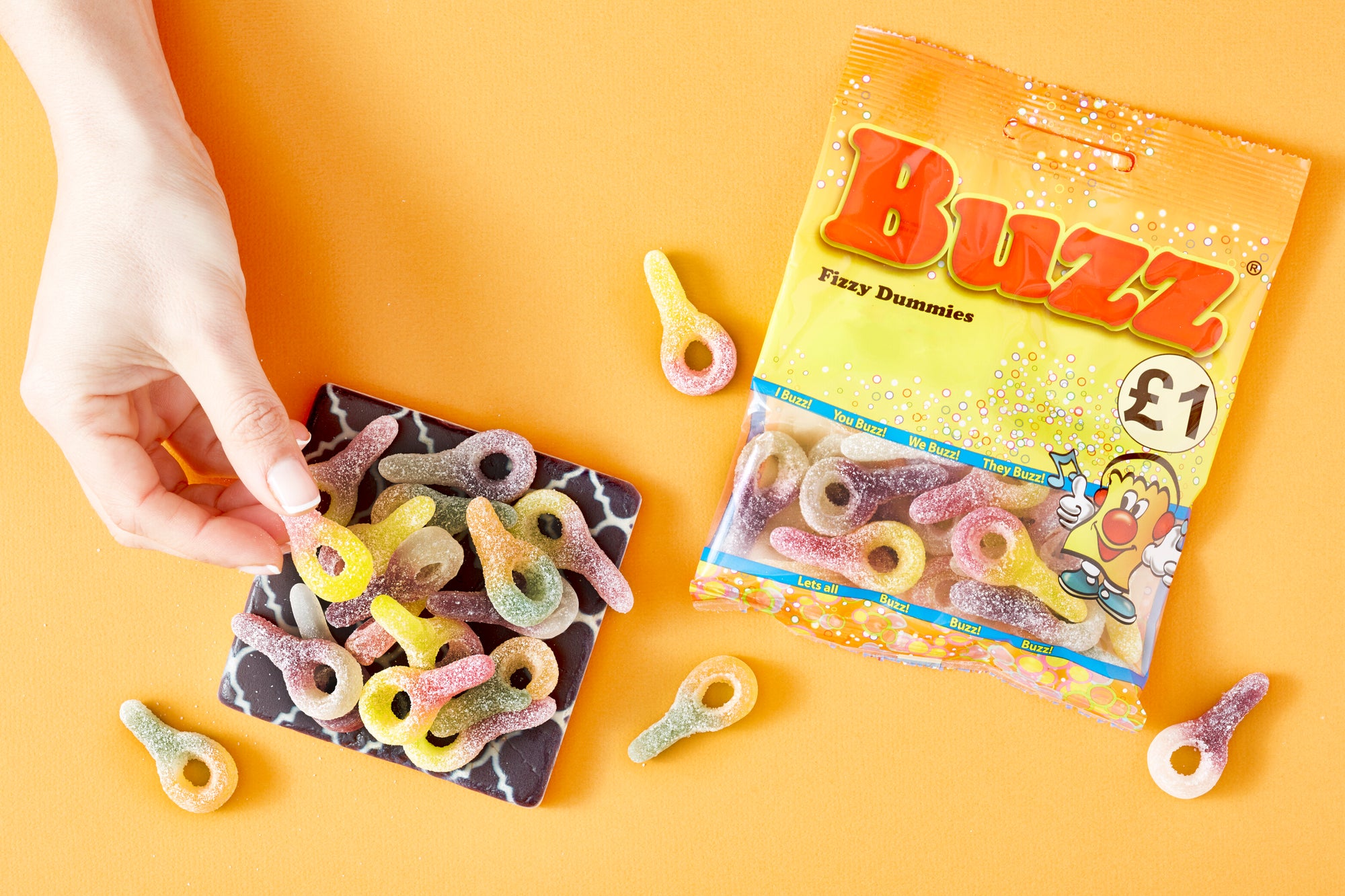 Buzz Sweets Fizzy Dummies | Share Pack