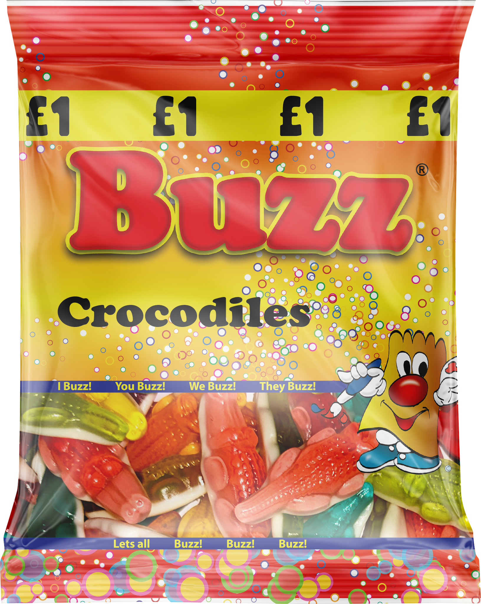 Buzz Sweets Crocodiles | Share Pack