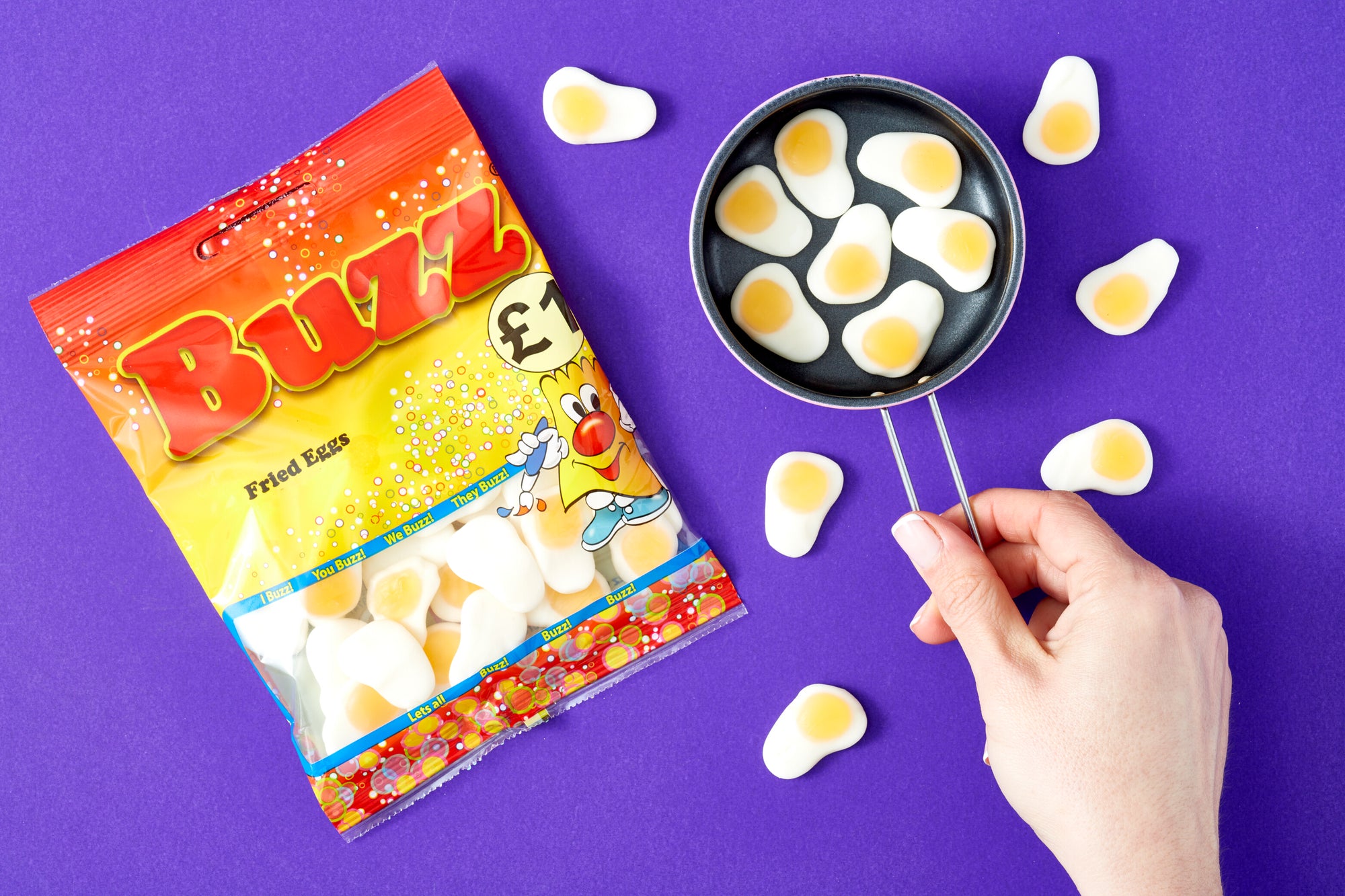 Buzz Sweets Fried Eggs | Share Pack