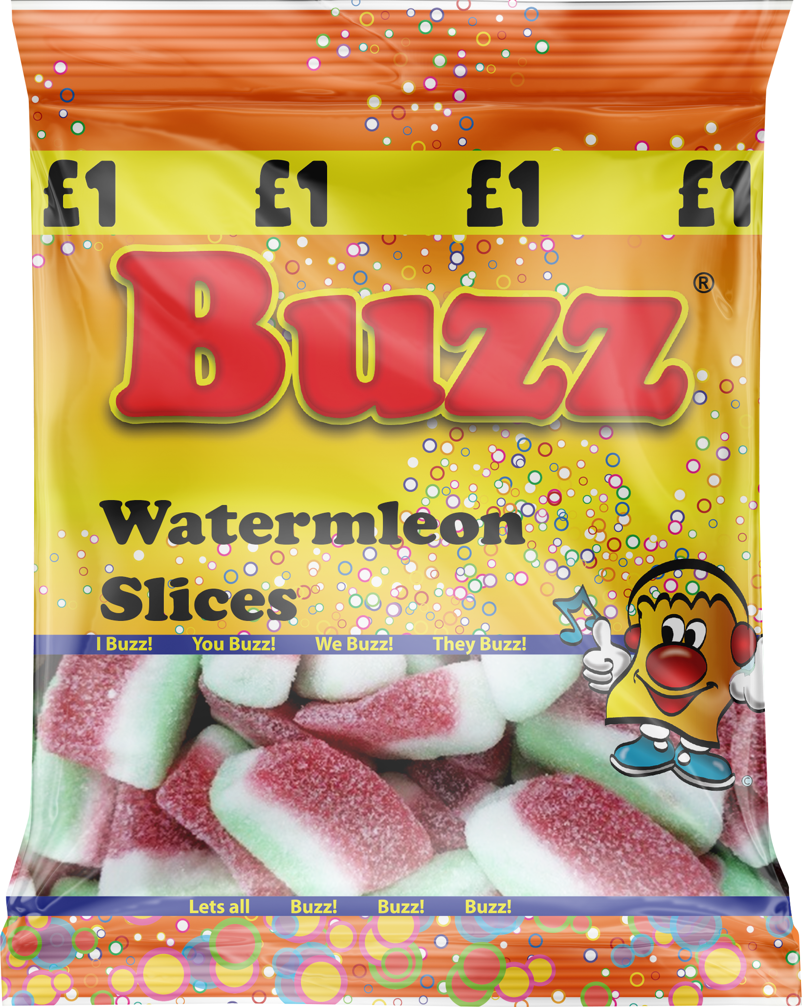 Buzz Sweets Watermelon Slices | Share Pack