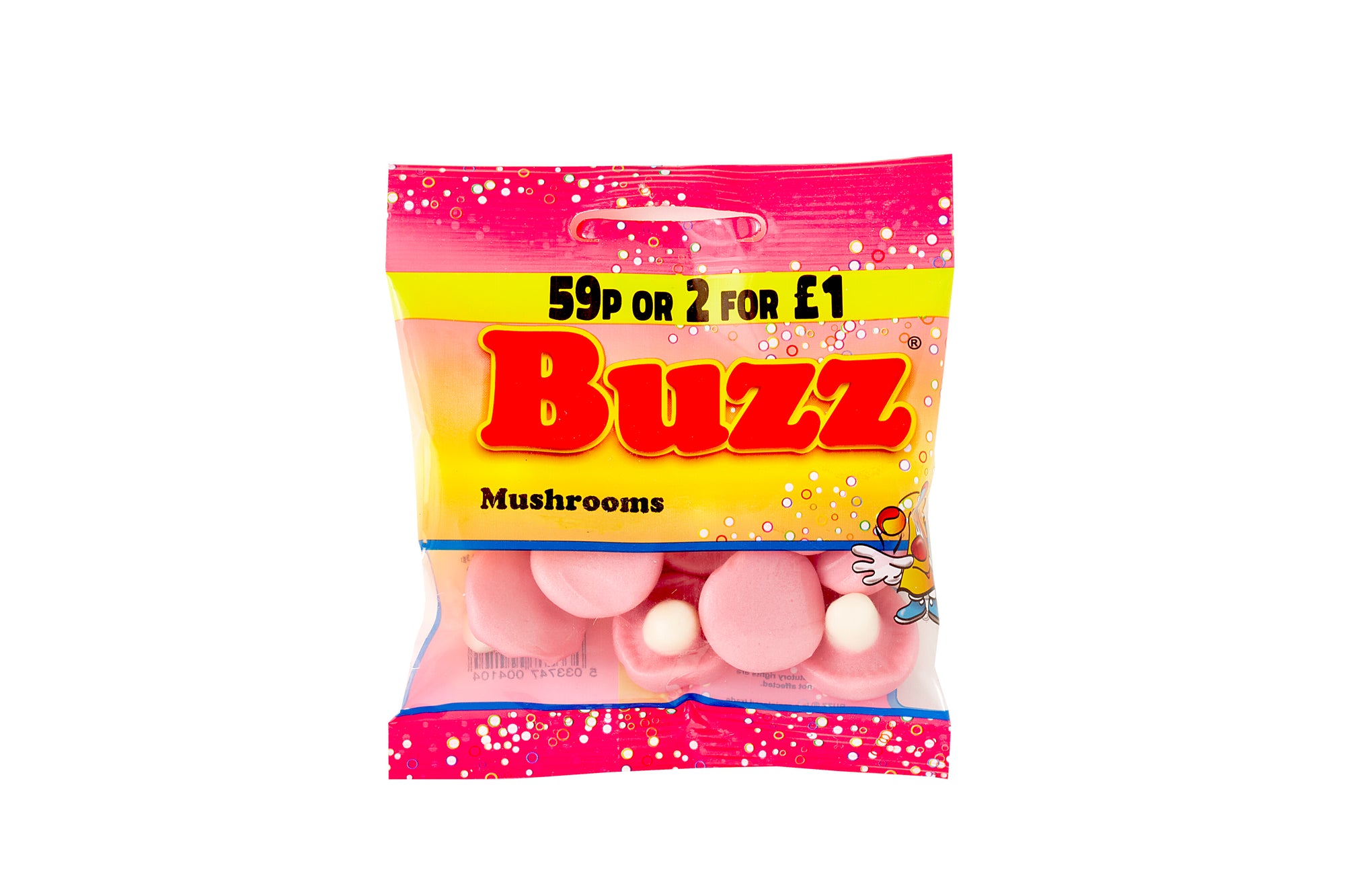 Buzz Sweets Mushrooms | Kids Bags