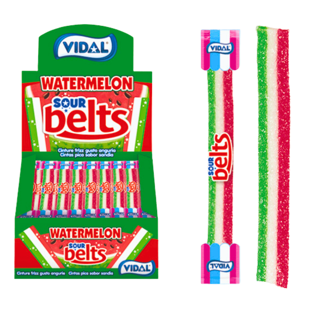 Vidal Sour Watermelon Belts 150 x 15p