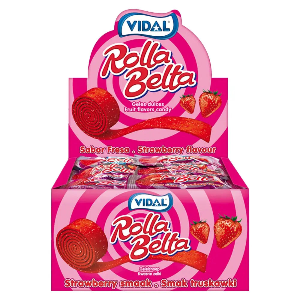 Vidal Strawberry Rolla Belta 24 x 35p