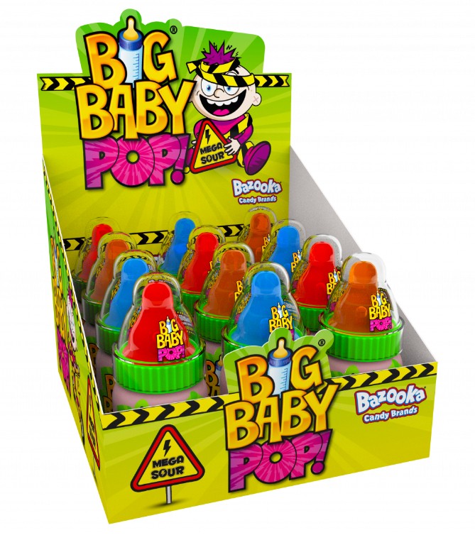 Sour Big Baby Pop 12 x £1.35