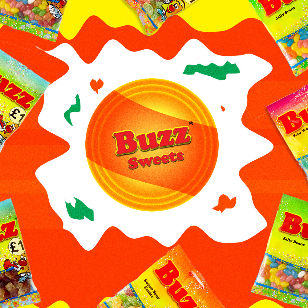 Buzz Sweets Sour Vegan Mix | Kids Bags