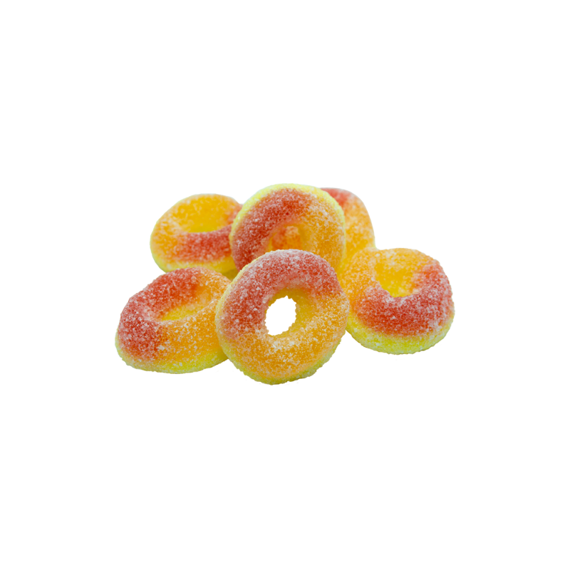 Buzz Sweets Peach Rings | Bulk Bags