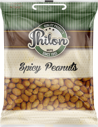 Packet Of Spicy Peanuts By Philon Nuts. Sell for 60p Per Packet.