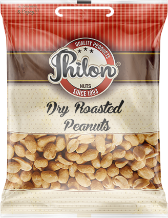 Packet Of Dry Roasted Peanuts By Philon Nuts. Sell for 60p Per Packet.