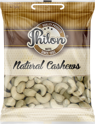 Packet Of Natural Cashews By Philon Nuts. Sell For £1 Per Packet.