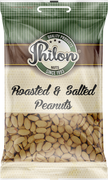 Packet Of Roasted and Salted Peanuts By Philon Nuts. Sell For £1 Per Packet.