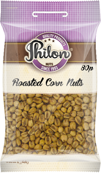 Packet Of Corn Nuts By Philon Nuts. Sell for 80p Per Packet.