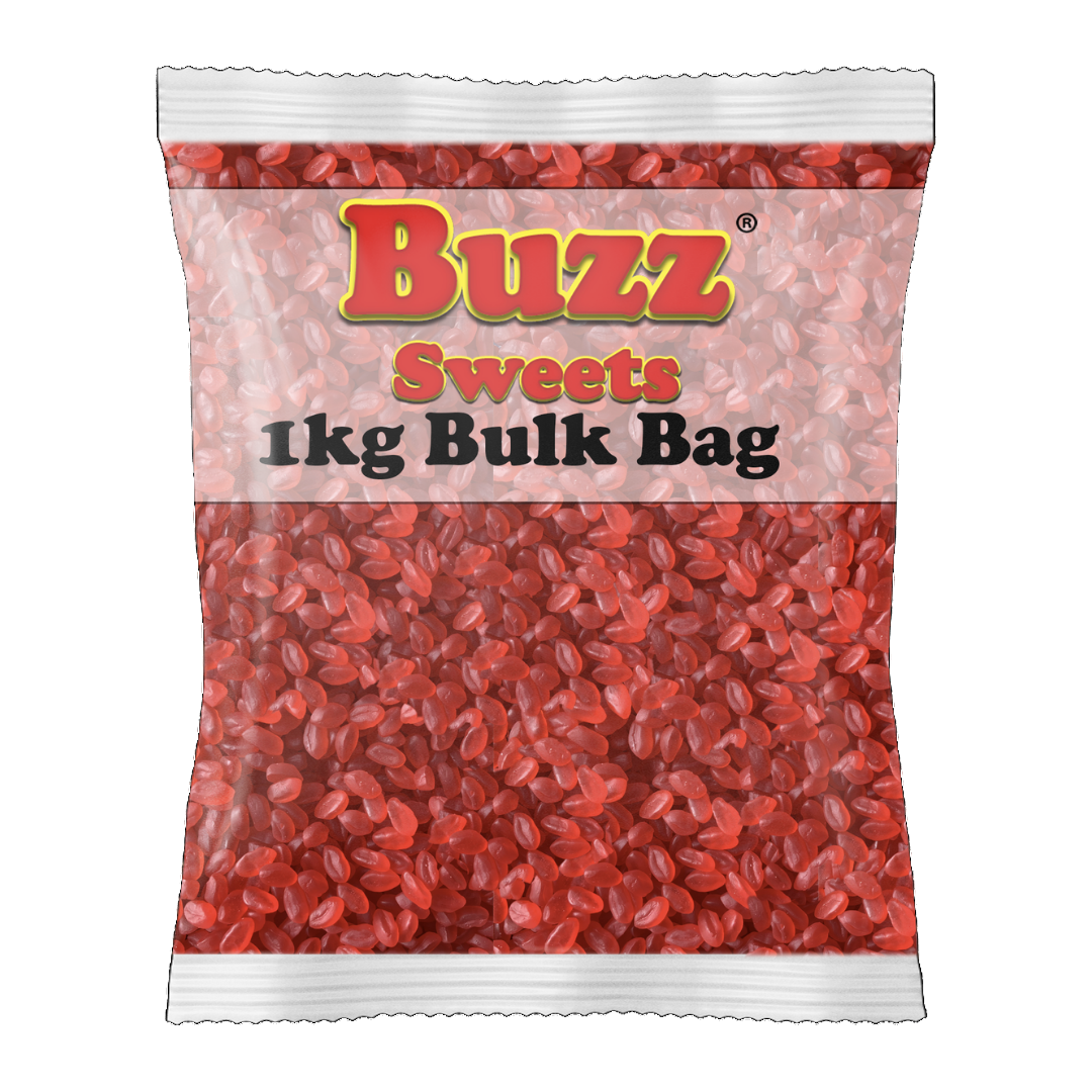 Buzz Sweets Cherry Lips | Bulk Bags