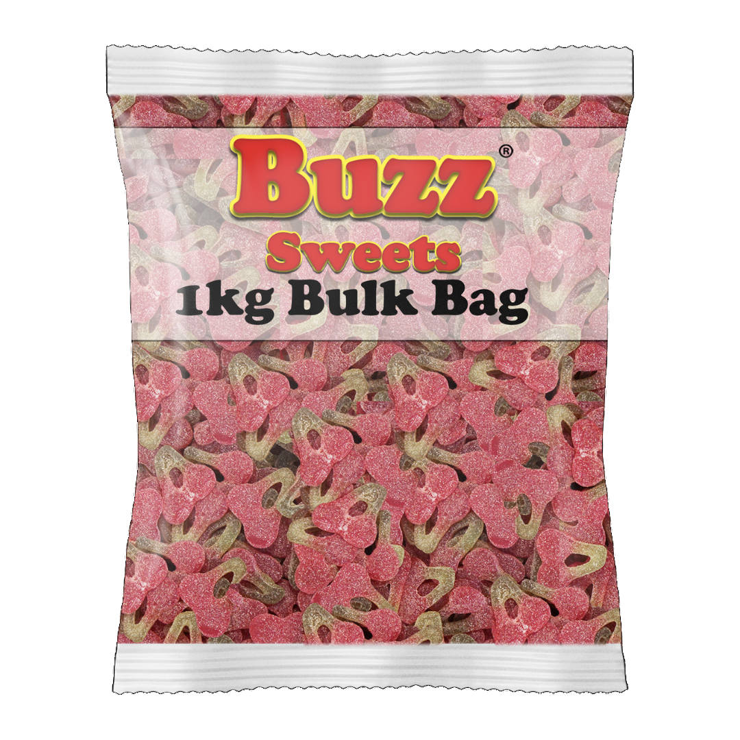 Buzz Sweets Fizzy Cherries | Bulk Bags