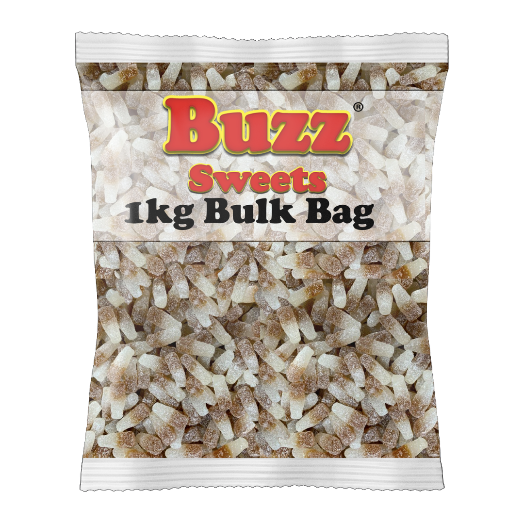 Buzz Sweets Fizzy Cola Bottles | Bulk Bags