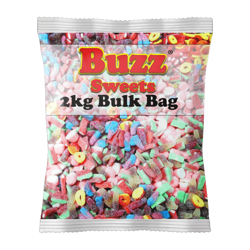 2KG Mixed sweets. Large bag of bulk sweets for parties, events, weddings and more!