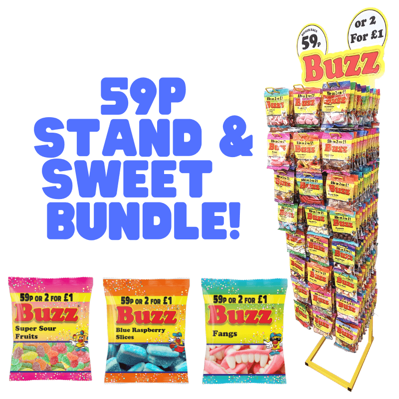 59p Buzz Bundle 30 + Stand!