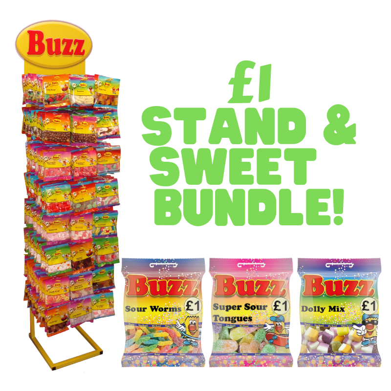 £1 Buzz Bundle + Stand!