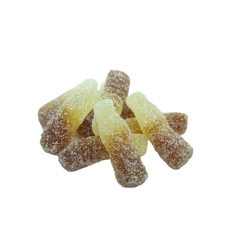 Buzz Sweets Fizzy Cola Bottles : 10 Bags | UK Free Next Day Delivery